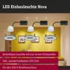 Paulmann LED Einbauleuchte Nova 3er-Set schwenkbar Produktbild-Vorschau 6