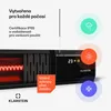 Klarstein Infračervené nástěnné topení 2000 W – montáž na Náhled obrázku produktu 5