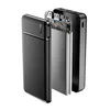 A cutaway view of a black power bank showing its internal components. Produktbild-Vorschau