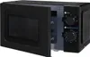 A black microwave oven with its door open, showing the interior and control panel. Anteprima dell’immagine prodotto