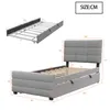 MODFU Polsterbett Jugendbett 90x190 mit Produktbild-Vorschau 7