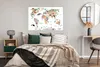 MuchoWow® Poster Weltkarte - Kinder - Tiere 120x90 cm - Produktbild-Vorschau 4