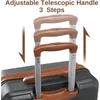 Reiskoffer set, 4-delig, inclusief handbagagekoffer (55 Productafbeelding-voorbeeld 7