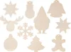 Großpackung Weihnachtsanhänger, 100 Stück Produktbild-Vorschau 1