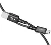 ACEFAST C1-04, 1,2 m, USB A, USB C, Černá Náhled obrázku produktu 3