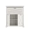 Kommode >Kashmir < in weiß,beige - 123x143,3x48,2cm Produktbild-Vorschau 4