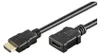 HDMI A mâle / HDMI A femelle doré HEAC 0,5m Voir les images du produit 3