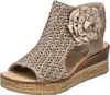 Rieker Damen-Sandalette Beige, Farbe:beige/schlamm, EU Produktbild-Vorschau 15