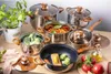 Kinghoff ensemble de pots en acier 12 pcs. Rosegold KH1768 Voir les images du produit 10
