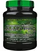 A black bottle of Scitec Nutrition Multi Pro Plus dietary supplement with a green lid and label. Produktbild-Vorschau
