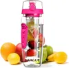 LA VAGUE VITALITY - Trinkflasche mit Einsatz PINK Größe: Produktbild-Vorschau 1