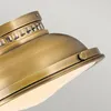 Deckenleuchte, Stahl, Glas, Messing, D 32,3 cm Produktbild-Vorschau 12