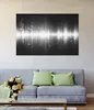 Wallario Poster - Noten der Musik in schwarz und weiß, Produktbild-Vorschau 2
