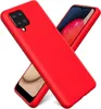 A red phone case is shown diagonally, with a phone inside it. Produktbild-Vorschau