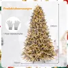 COSTWAY 240cm Künstlicher Weihnachtsbaum mit Schnee， Produktbild-Vorschau 3