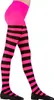 Strumpfhose Kinder, pink - schwarz gestreift 70 Den 11 - 14 Produktbild-Vorschau 2
