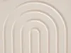 BELIANI Schreibtisch Hellbeige MDF 140 x 50 cm mit Türen Produktbild-Vorschau 10