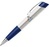 Stylo Eclipse Space, plastique blanc avec clip et logo Voir les images du produit 2