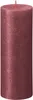 Candela rustica Bolsius Shimmer Red 190/68 mm Anteprima dell’immagine prodotto 1