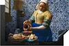 KitchenYeah© Herdabdeckplatte Milchmädchen - Delfter Blau - Produktbild-Vorschau 1