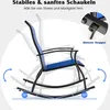 COSTWAY Fauteuil à bascule 2 places, Fauteuil à bascule Voir les images du produit 4