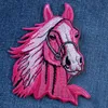 Aufnäher - Pferd - pink-rosa - Patch Produktbild-Vorschau 7