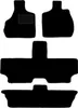 Schwarze Velours-Fußmatten für: Chrysler Town&Country IV Produktbild-Vorschau 1