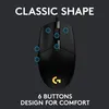 Logitech G203 LIGHTSYNC Gaming Maus schwarz 8000 DPI RGB 6 Produktbild-Vorschau 3