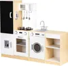 Ecotoys Drewniana kuchnia XXL z diodami LED i tablicą Podgląd zdjęcia produktu 6