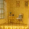 3x3M LED Lichtervorhang 8 Lichtmodi 31V Warmweiß Produktbild-Vorschau 2