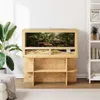 vidaXL Terárium Brown 100 x 50 x 50 cm OSB Náhľad obrázku produktu 4