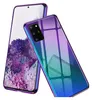 Two smartphones are shown, one in the foreground and one in the background, against a white background. The phone in the foreground is a case with a gradient color. Produktbild-Vorschau