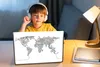 MuchoWow® Laptop Aufkleber Sticker Cover Weltkarte - Produktbild-Vorschau 3
