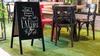 ALLboards Lavagna Nera da Gesso con Cavalletto bifacciale Anteprima dell’immagine prodotto 7