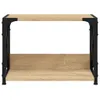 Druckerständer 2 Ablagen Sonoma-Eiche 44x26x31,5 cm Produktbild-Vorschau 4