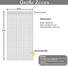 2er Set Außen Vorhang Voile Stangentasche Moskitonetz Produktbild-Vorschau 7