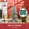 HOMCOM kerstboom met LED-verlichting, 90 cm, met 116 takken Productafbeelding-voorbeeld 4