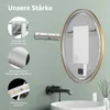 HOKOBadroom Specchio antiappannamento rotondo 60 cm con Anteprima dell’immagine prodotto 6