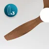 Cecotec Stropný ventilátor so svetlom EnergySilence Aero Náhľad obrázku produktu 7