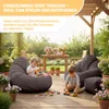 Dreamroots sedací vak 70x70x70 cm sedací vak dětský s Náhled obrázku produktu 8
