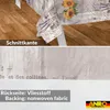 Tischdecke wasserabweisend abwaschbar Grau 200x140cm Shabby Produktbild-Vorschau 3