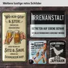 Schild Hunde kacken verboten - lustiges hier ist kein Produktbild-Vorschau 6