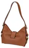Braune Mini-Handtasche mit Reißverschluss & Kontrastdetails Produktbild-Vorschau 12