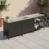 Kondela Gartenküchenschrank mit Spülbecken Ines Typ 5 - Produktbild-Vorschau 6