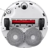 The underside of a white robot vacuum cleaner with its brushes, wheels, and mopping pads visible. Náhled obrázku produktu
