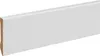 Sockelleiste Massivholz 10 x 60 x 2400 mm Weiß zum Kleben, Produktbild-Vorschau 1
