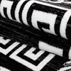Tapis de couloir pour salon, noir, 80x150 cm, motif Voir les images du produit 6
