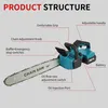 Elektrische Kettensäge - Akku-Kettensäge - 40,6-cm-Schwert Produktbild-Vorschau 5