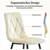 MODFU Esszimmer mit Esstisch und 4 Stühlen(5tlg.) für 4 Produktbild-Vorschau 3