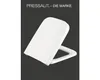 Pressalit WC-Sitz Plan mit Deckel Weiß, vierecks Design, Produktbild-Vorschau 6